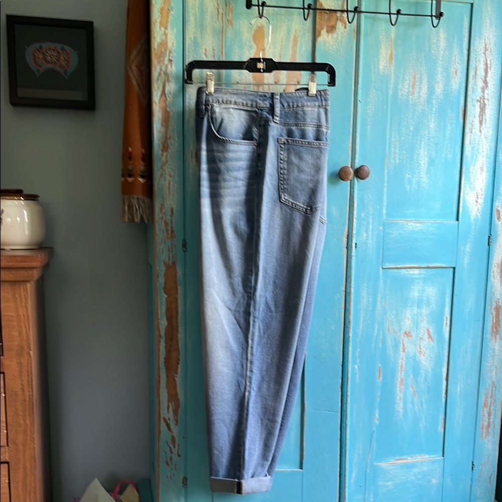 Chico's Blue Straight Leg Jeans Timeless Style